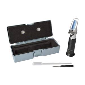 Refraktometer 0-32% Brix + 1 000-1 130 specifik vikt med ATC
