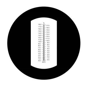 Refractometer 0-18°Plato with ATC
