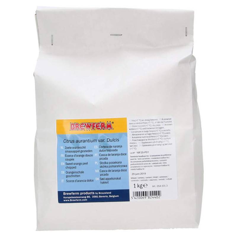 Süße Orangenschalenstücke 1kg