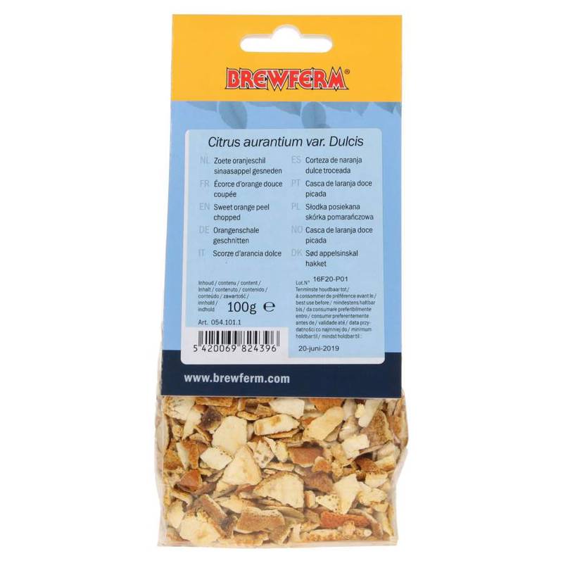 Apelsinikoore tükid 100g magusad