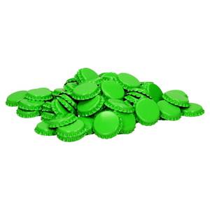 Kronkorken 26mm 1000 Stück leuchtend grün (Limette)