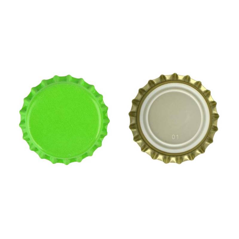 Kronkorken 26mm 1000 Stück leuchtend grün (Limette)