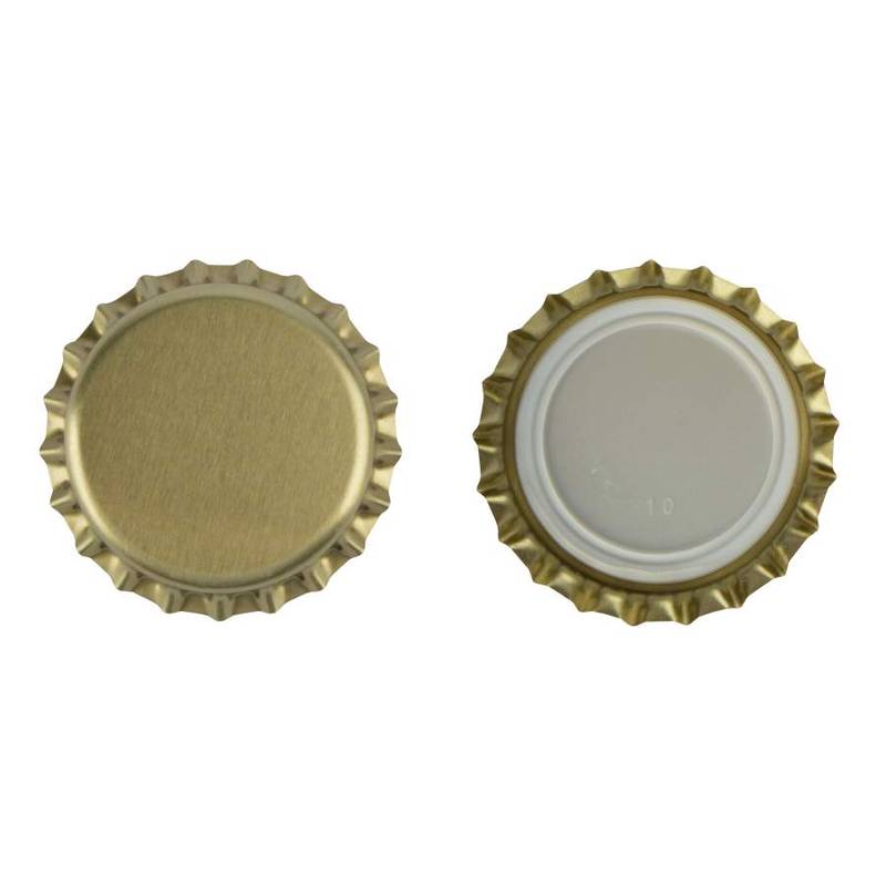Kronkorken 26mm gold 100 St