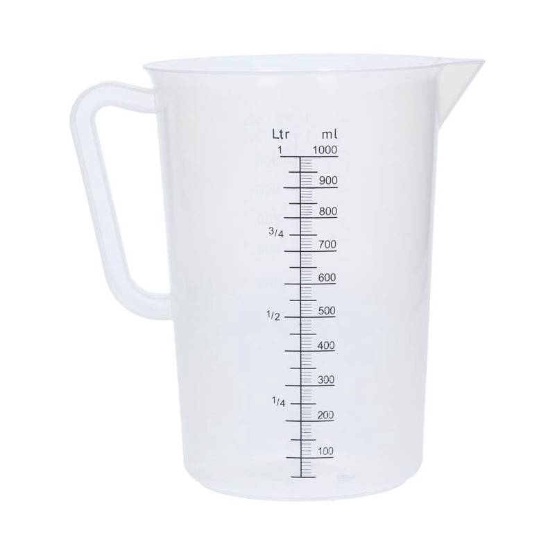 Measuring Jug Polypropylene HENDI 1L ⌀110×170mm