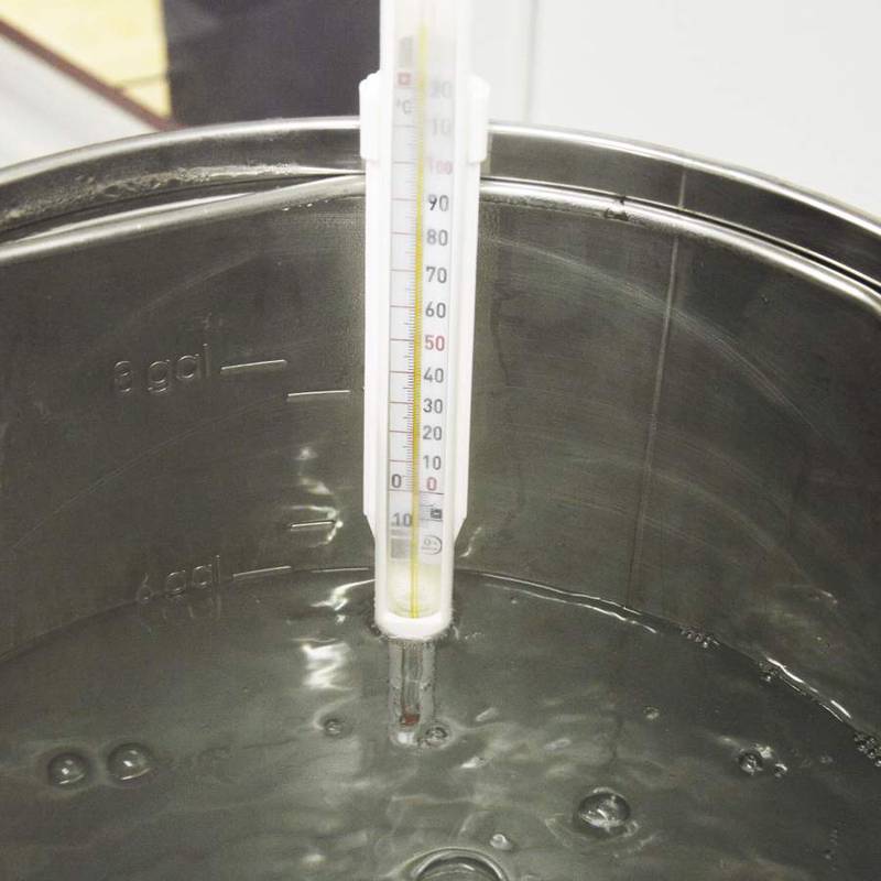 Brewferm mäsktermometer med skyddshölje -10/+120°C