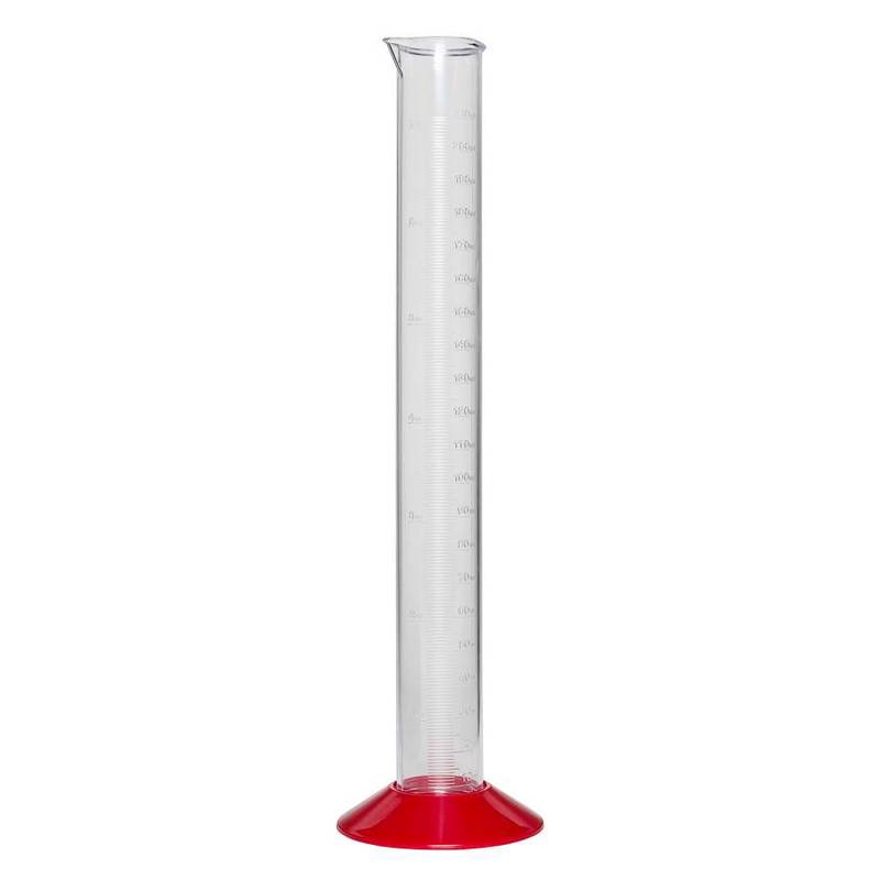 Matavimo cilindras ir matavimo taurelė 210ml su matavimo juostele plastikas