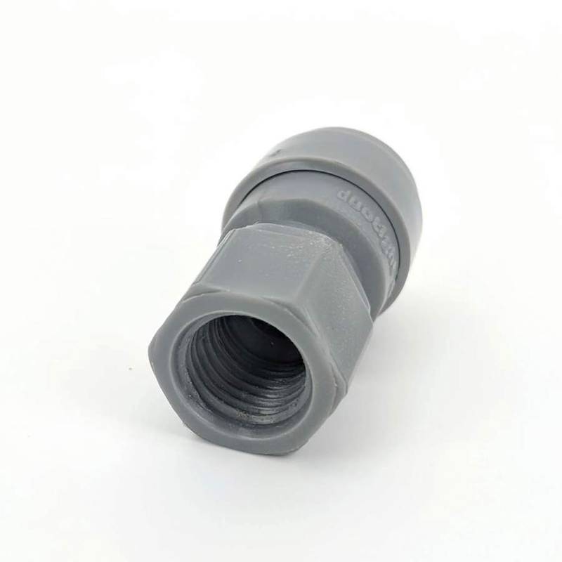 Ātrā savienojums 8mm DuoTight 5/16" x FFL nerūsējošais tērauds
