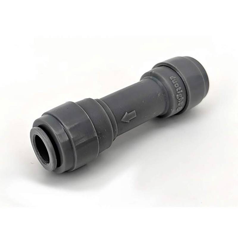 Pikaliitin 8mm Duotight takaiskuventtiilillä