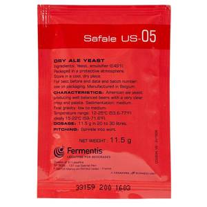 Alus raugs SafAle US-05 11,5g alus