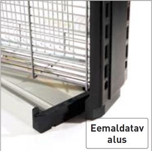 Korkea jännite hyönteistorjuja HENDI Kattavuus: 50m² 230V/26W 379x103x(K)265mm