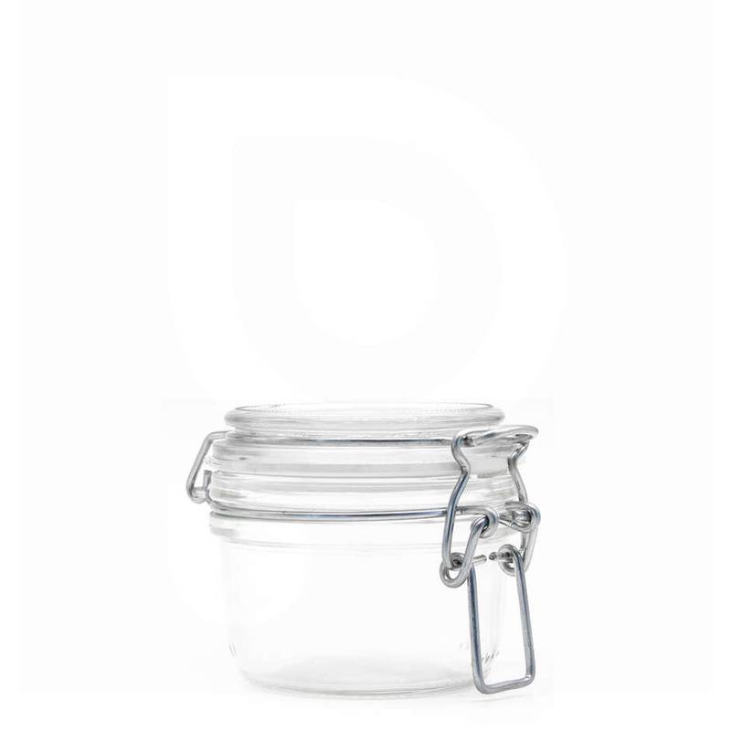 Hermetic glass jar Fido 125ml – set of 6 pieces