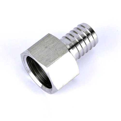 Letkuliitin 13mm x 1/2" BSP sisäkierre ruostumaton teräs