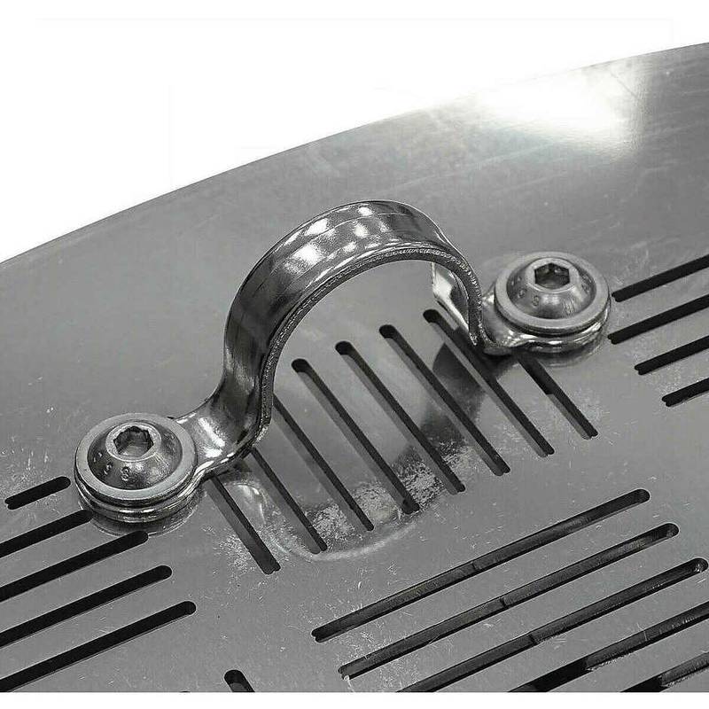 Filter Ø629mm h70mm slitsad för 300L tank rostfritt stål