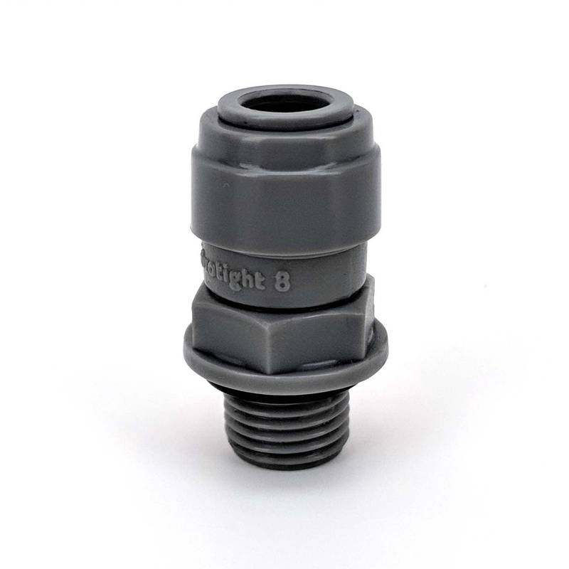 Kiirühendus 8mm (5/16") DuoTight sisekeere x 1/4" BSP väliskeere