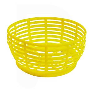 Basket 5L for Demijohn Yellow Plastic