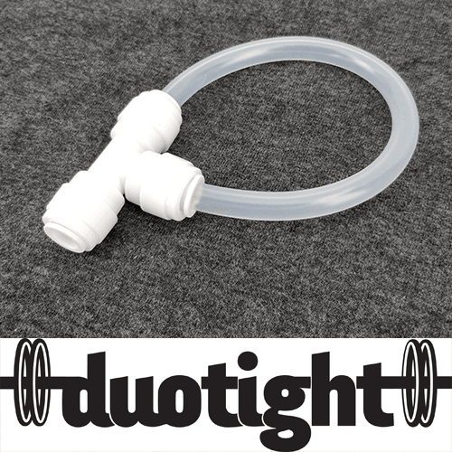 T-veida savienojums 8x8x8mm DuoTight ātrais savienojums
