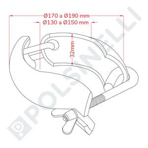 Klamber GA-120 roostevaba teras