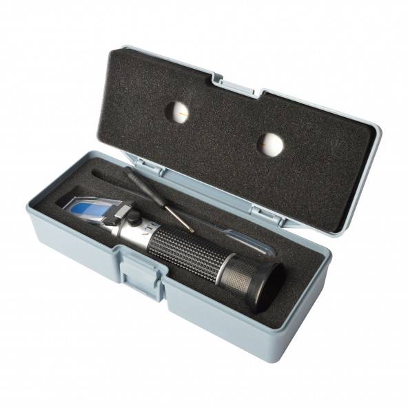 Refraktometer 28-62% Brix med ATC