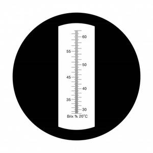 Refraktometer 28-62% Brix med ATC