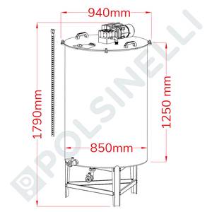 Mahuti 700L segamiseks inverteriga
