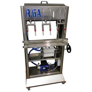 Trolley type 6 filling heads (hot filling)