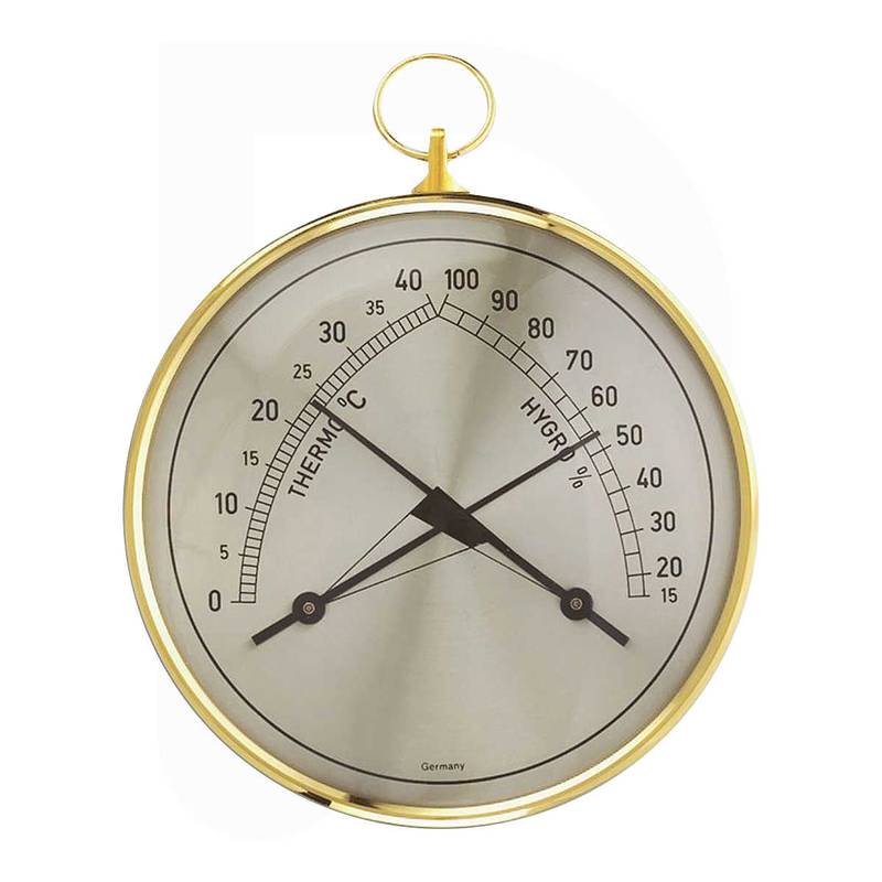 Hygrometer + termometer diam. 10cm