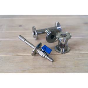 Karbonisaator vaateklaasiga tri-clamp 1,5"