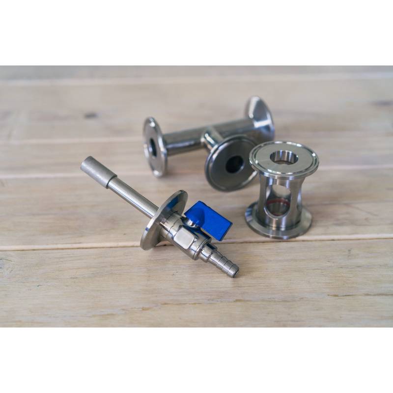 Karbonisaator vaateklaasiga tri-clamp 1,5"