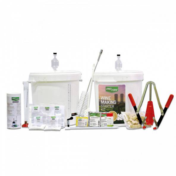 Wein-Starter-Set 2x30L – „Gute Geschenkidee“
