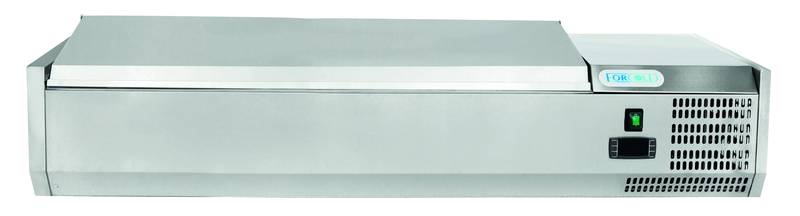 Pitsajahutusvitriin staatiline (FORCOLD) 1200x335mm G-VRX1200-330SS