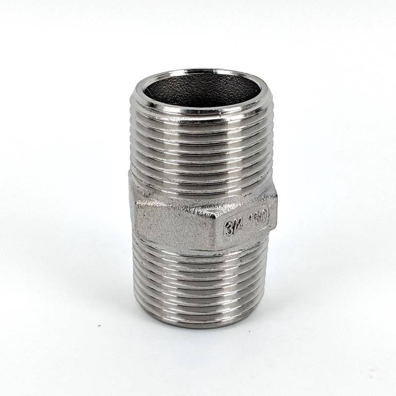 Nipelis 3/4" BSP sešstūrains AISI 304 nerūsējošais tērauds