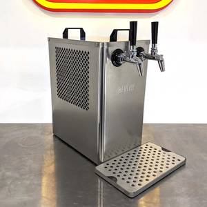 Getränkekühler & Bierkühler Benchy Carbon mit zwei Zapfhähnen 12V/24V/240V