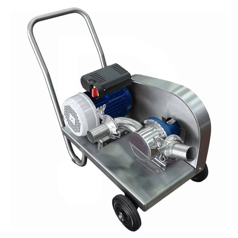 Elektropumpe Flexi 60 mit Edelstahlwagen