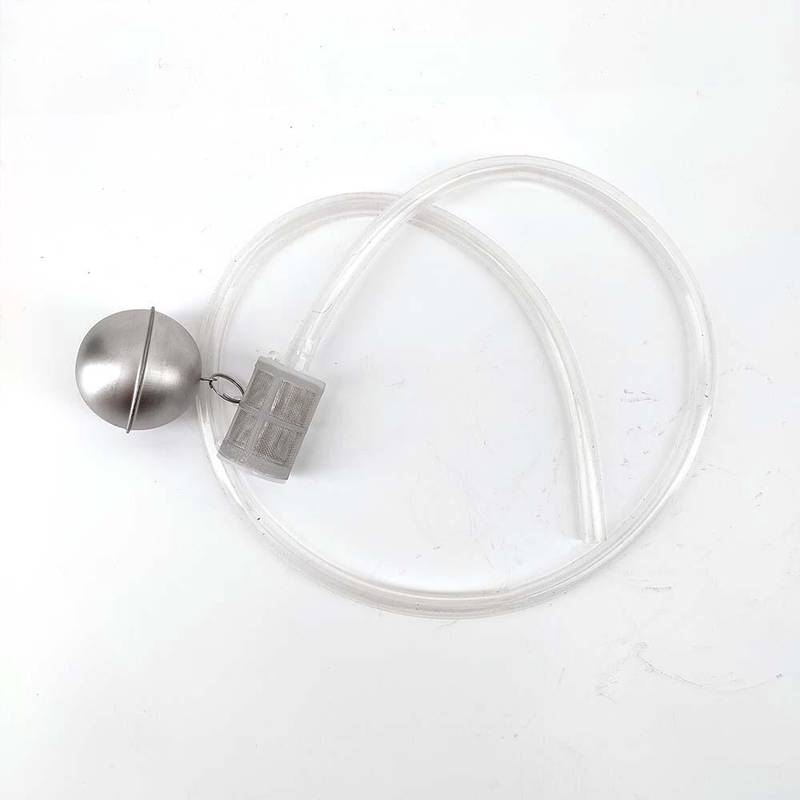Schlauchset 100cm Silikon mit Filter und Schwimmer zur Karbonisierung