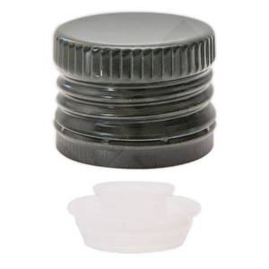 Metallkork 31,5x24mm tumeroheline adapteriga 100tk