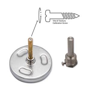 Termomeeter 0-120°C mahutile 65mm AISI 304