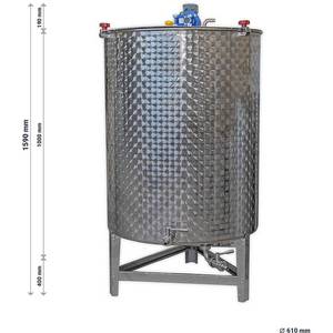 Mixing tank 200L with mixer