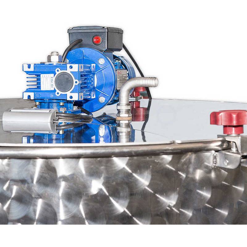 Mixing tank 200L with mixer