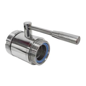 Ball valve DIN 50 M/F AISI 304 stainless steel