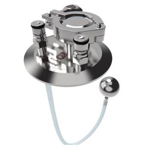 Rõhupakk 4" Tri-Clamp BrewBuilt ujuva sifoontoruga roostevaba teras