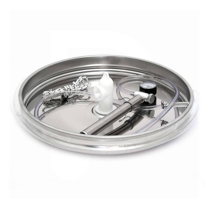 Floating lid kit ⌀480mm air stainless steel