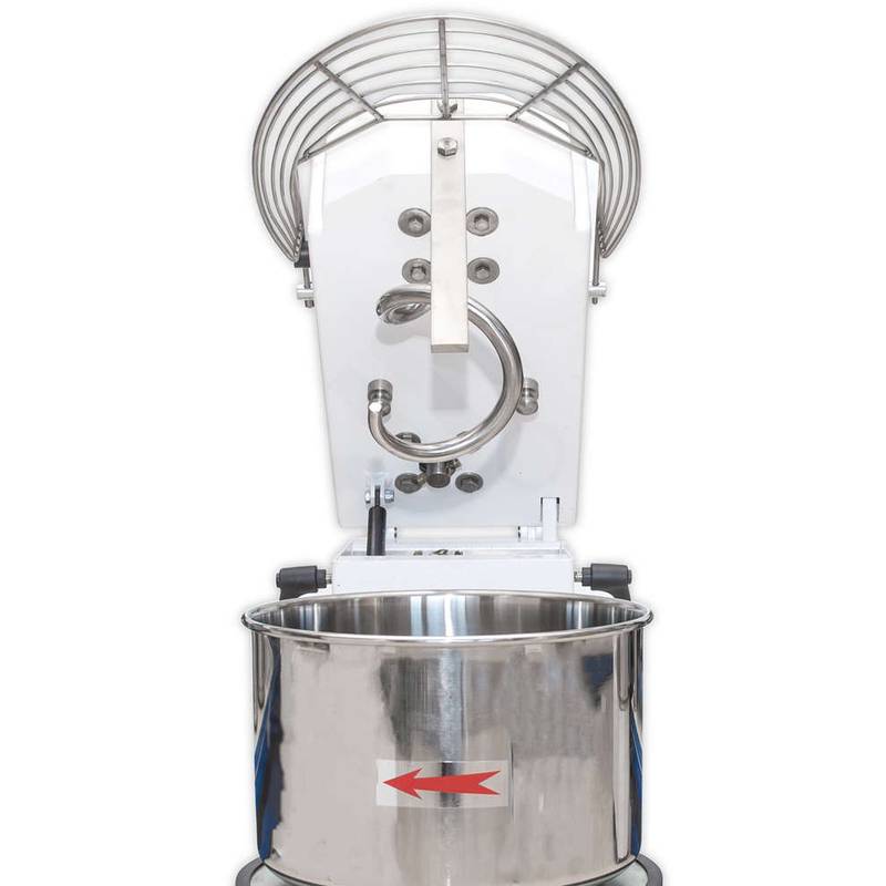 Knetmaschine 18kg Spiral mit abnehmbarer Schüssel