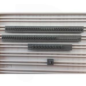 Stamper batch for labeling machine