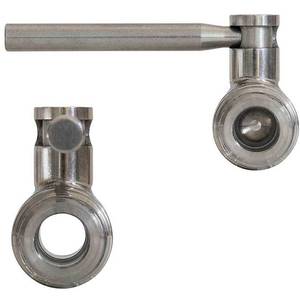 Kuulkraan 1/2"x3/4" VK/VK roostevaba teras
