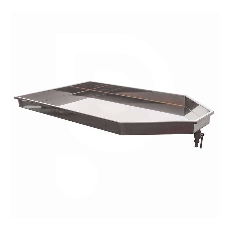 Abtropfblech 1000x800 Edelstahl