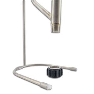 Papagei verstellbar für Destillation 1.5" TC PolyPhoenix Edelstahl