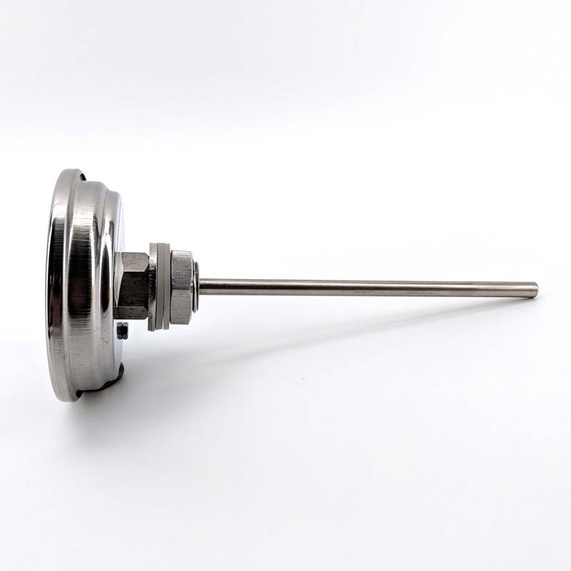 Termomeeter 3" sihikuga pikk vars 132mm roostevaba teras