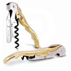 Corkscrew Pulltap's Gold Classic Luxury with leather case