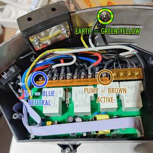 Pumpe 25W Magnetantrieb 220-240V