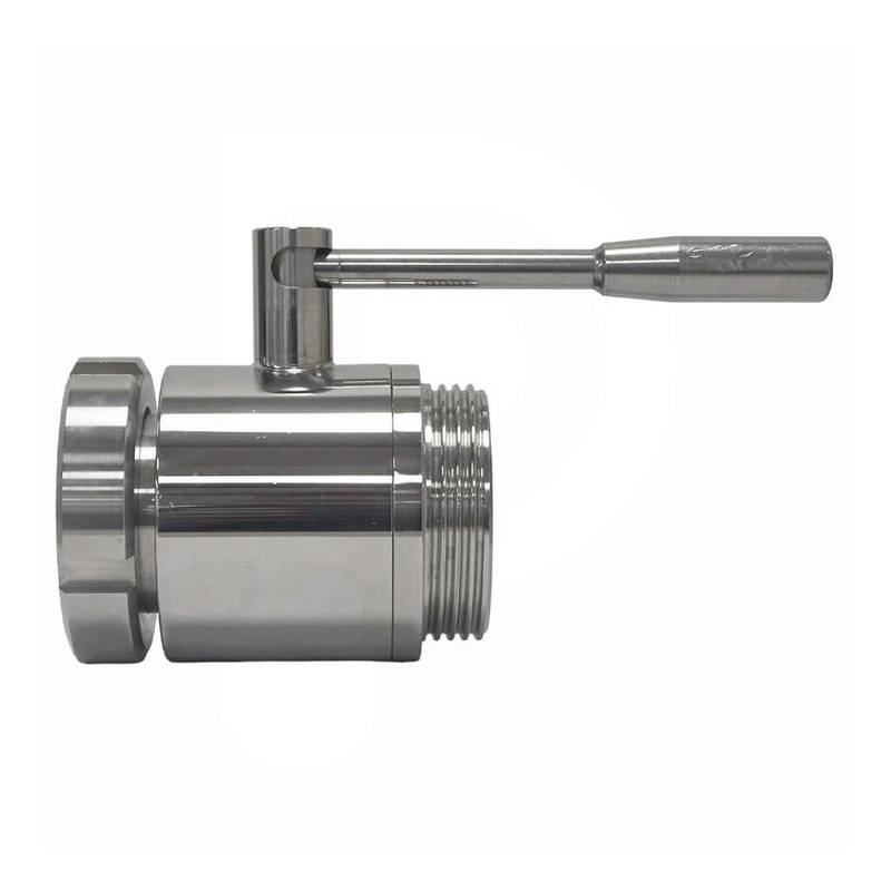Ball valve DIN 50 M/F AISI 304 stainless steel